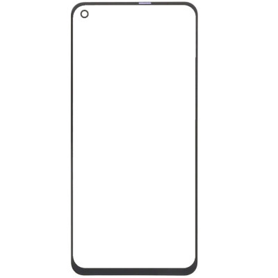 Скло фронтальне Samsung A606 A60 / M405, M40, чорне з олеафобним покриттям оригінал