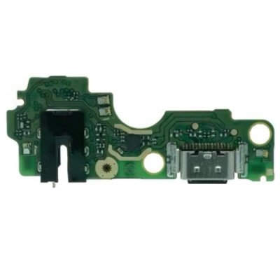 Шлейф для Tecno Spark 20C BG7n, конектора зарядки, мікрофона, з компонентами