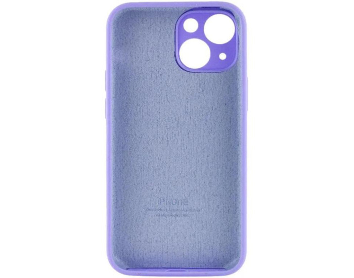 Чехол-силикон оригинал Full Camera Soft Matte iPhone 13, Lilac