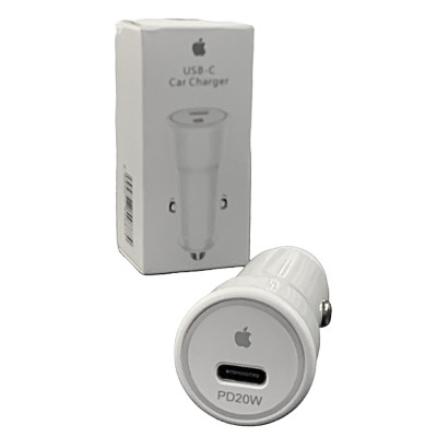 Автомобильное зарядное устройство Apple 20W (AP1819) White