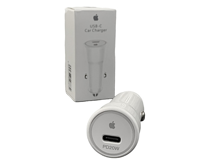 Автомобильное зарядное устройство Apple 20W (AP1819) White