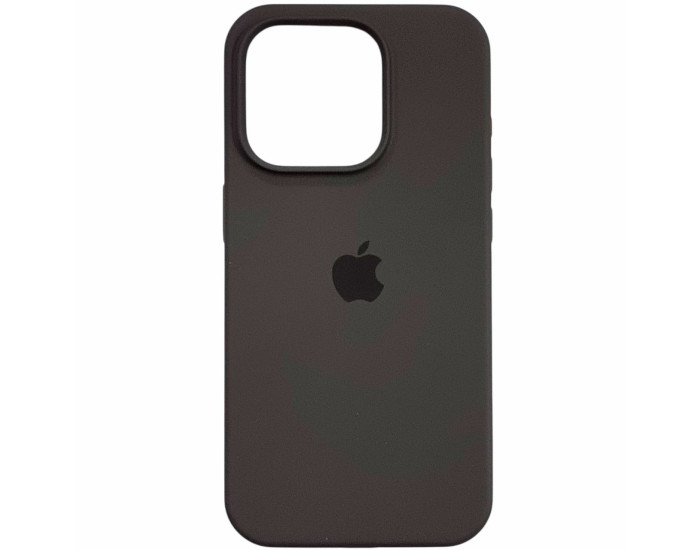 Чехол-силикон оригинал Full Soft Matte iPhone 13 Pro Dark Brown