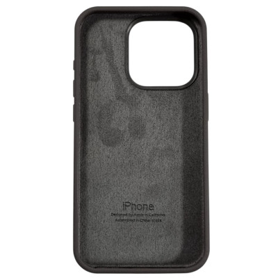 Чехол-силикон оригинал Full Soft Matte iPhone 13 Pro Dark Brown