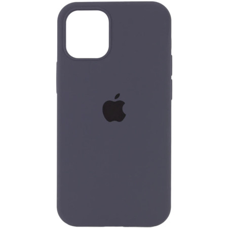 Чехол-силикон оригинал Full Soft Matte iPhone 13 Pro Dark Gray