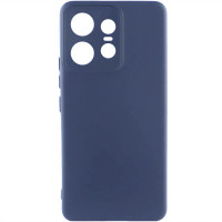 Чехол-силикон Cover Lakshmi Full Camera Motorola Edge 50 Pro, (Темно-синий / Dark Blue)