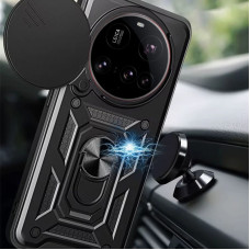 Чехол-Ударопрочный Camshield Serge Ring Xiaomi 15 Ultra, Черный