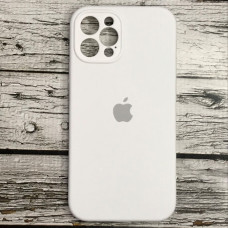 Чехол-силикон оригинал Full Camera Soft Matte iPhone 12 White