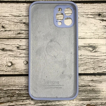 Чехол-силикон оригинал Full Camera Soft Matte iPhone 12 Pro (Светло-голубой / light blue) (Класс А)