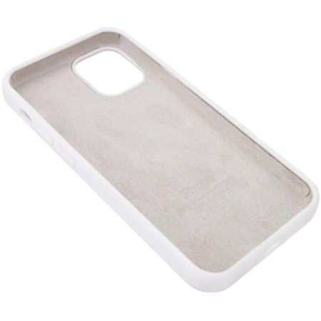 Чехол-силикон оригинал Full Camera Soft Matte iPhone 13 Pro White (Класс А)