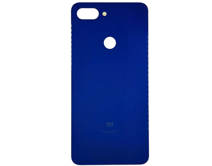Задняя панель корпуса для Xiaomi Mi8 Lite, синяя