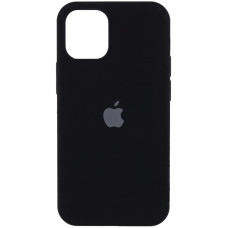 Чехол-силикон оригинал Full Soft Matte iPhone 13 Pro Max Black (Класс B)