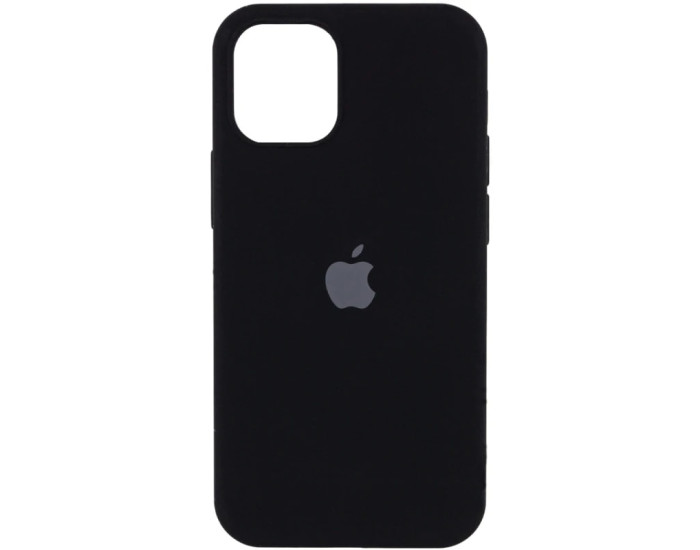 Чехол-силикон оригинал Full Soft Matte iPhone 13 Pro Max, Black