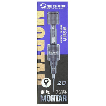 Отвертка Mechanic звездочка Mortar Plus, T2, Torx