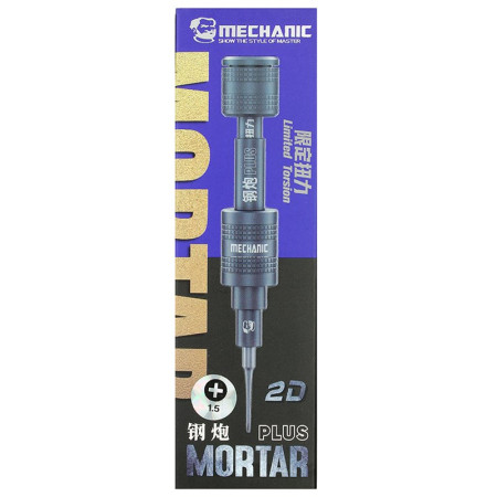 Отвертка Mechanic звездочка Mortar Plus,+1.5, Phillips