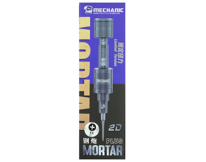 Викрутка Mechanic зірочка Mortar Plus, +1.5, Phillips