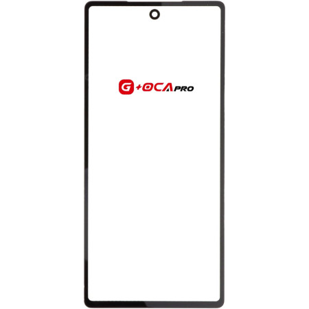 Скло фронтальне з OCA плівкою Google Pixel 6, чорне G+OCA PRo
