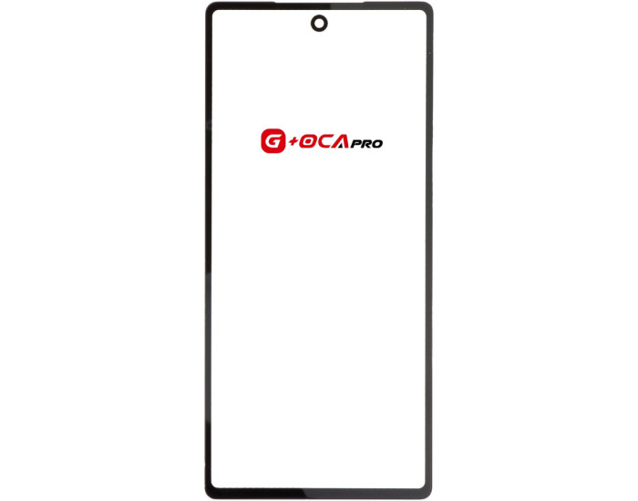 Скло фронтальне з OCA плівкою Google Pixel 6, чорне G+OCA PRo