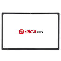 Стекло фронтальное с OCA-пленкой Samsung Tab A8 10.5 X200 / X205, черное G+OCA PRo