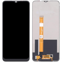 Дисплей с сенсорным экраном (модуль) Realme C21Y / C25Y, черный, оригинал (Класс B)