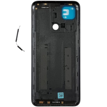 Задняя панель корпуса для Xiaomi Redmi 10A черная (Класс B)