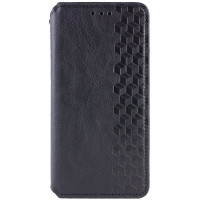Чехол-книга Кожаный GETMAN Cubic  Motorola Moto G24 / G04 / G04s/ E14 Черний (Класс B)