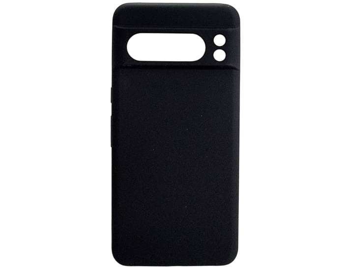 Чехол-силикон Silicone Lakshmi Full Camera Google Pixel 8 Pro (Черный / Black)