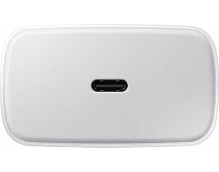 Мережеве зарядний пристрій Samsung (EP-TA845XBEGCN) 45W з кабелем Type-C to Type-C Білий