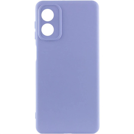 Чехол-силикон Cover Lakshmi Full Camera Motorola Moto G04 / G04s / E14 сиреневый
