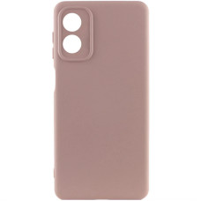 Чехол-силикон Cover Lakshmi Full Camera Motorola Moto G04 / G04s / E14 розовый песок