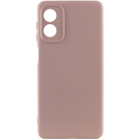 Чехол-силикон Cover Lakshmi Full Camera Motorola Moto G04 / G04s / E14 розовый песок