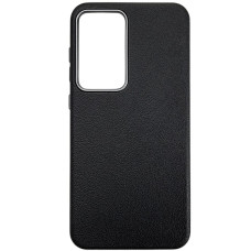 Чехол-силикон Leather Case Metal Buttons Samsung A06 черный