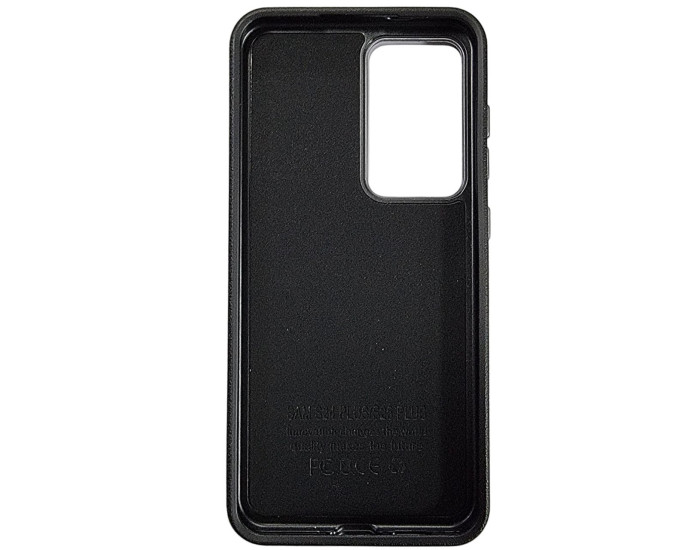 Чехол-силикон Leather Case Metal Buttons Samsung A06 черный