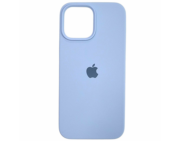 Чехол-силикон оригинал Full Soft Matte iPhone 16 Pro, сиренево голубой