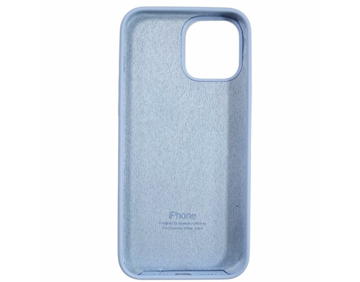 Чехол-силикон оригинал Full Soft Matte iPhone 16 Pro, сиренево голубой