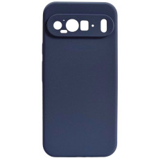 Чехол-силикон Silicone Lakshmi Full Camera Google Pixel 9 Pro XL, темно-синий