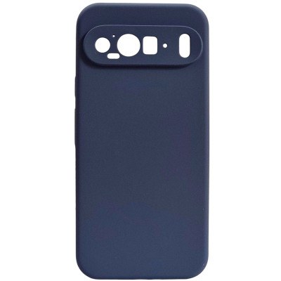 Чохол-силікон Silicone Lakshmi Full Camera Google Pixel 9 Pro XL, Темно-синій