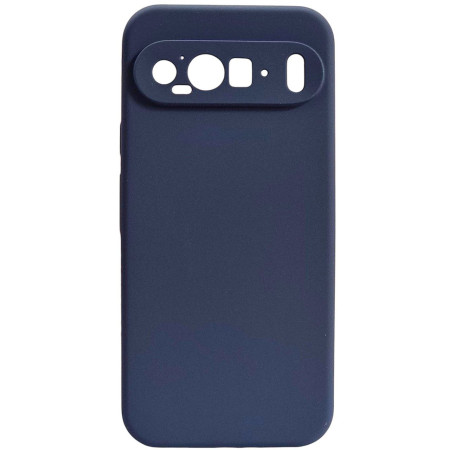 Чехол-силикон Silicone Lakshmi Full Camera Google Pixel 9 Pro XL, темно-синий