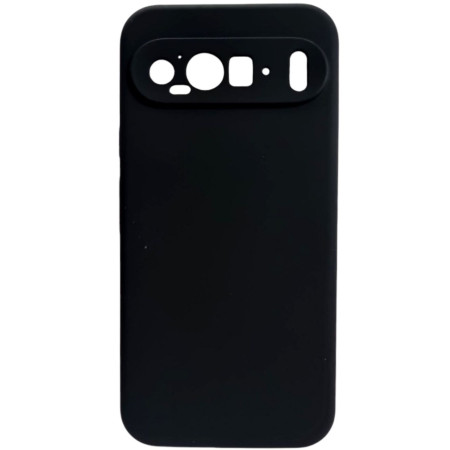 Чехол-силикон Silicone Lakshmi Full Camera Google Pixel 9 Pro XL (Черный / Black)