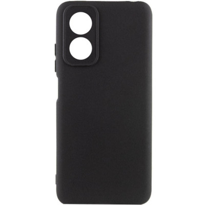 Чехол-силикон Silicone Cover Lakshmi Full Camera Oppo  A17 (Черный / Black)