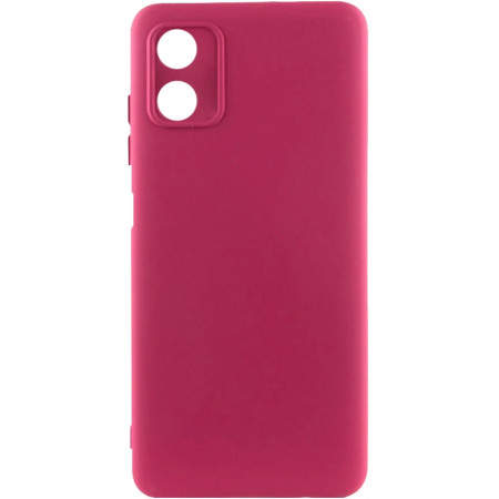 Чехол-силикон Cover Lakshmi Full Camera Motorola Moto G04 / G04s / E14 марсала