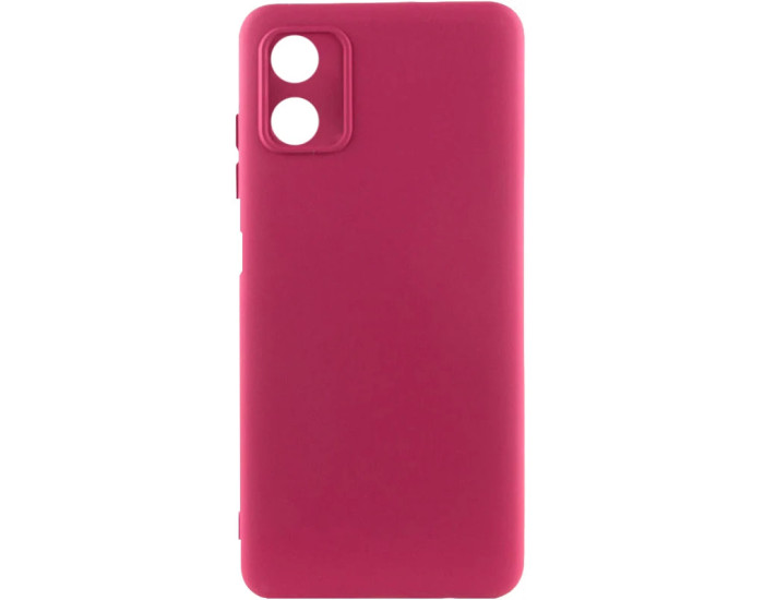 Чохол-силікон Cover Lakshmi Full Camera Motorola Moto G04 / G04s / E14 марсала