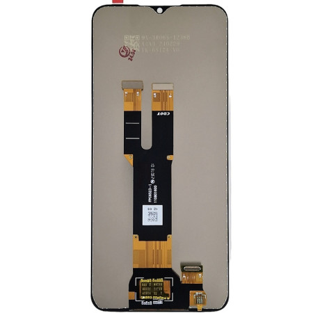Дисплей з сенсорним екраном (модуль) Nokia C22 / C32, чорний, High Copy