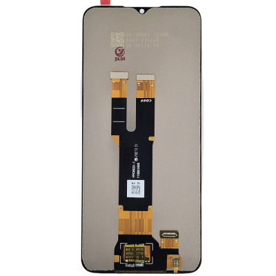 Дисплей з сенсорним екраном (модуль) Nokia C22 / C32, чорний, High Copy