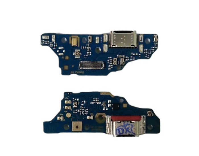 Шлейф для Motorola G13 /G23, конектора зарядки, мікрофона, з компонентами