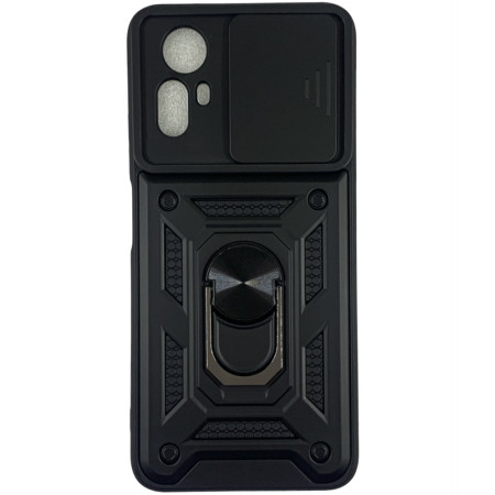 Чехол-Ударопрочный Camshield Serge Ring Xiaomi Redmi Note 12S Черный