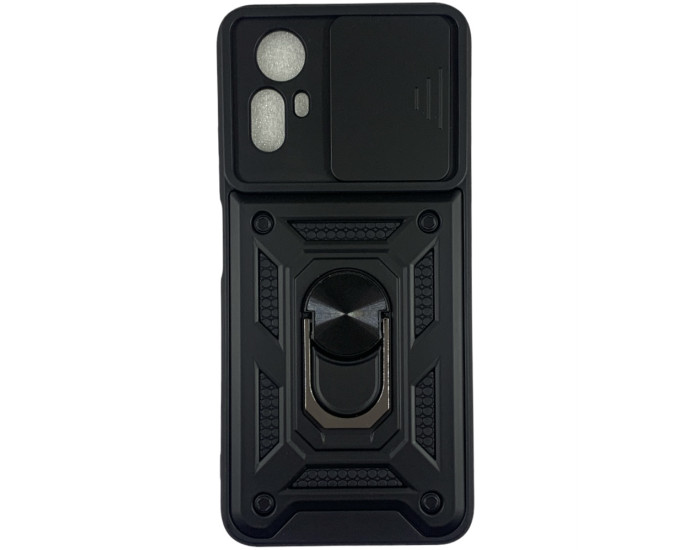 Чохол-Ударостійкий Camshield Serge Ring Xiaomi Redmi Note 12S чорний