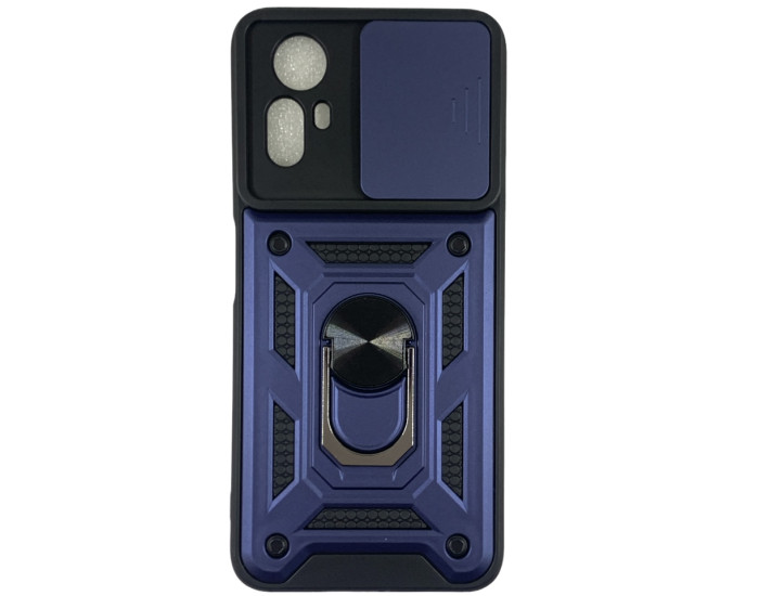 Чохол-Ударостійкий Camshield Serge Ring Xiaomi Redmi Note 12S синій