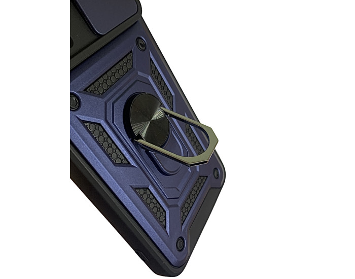 Чохол-Ударостійкий Camshield Serge Ring Xiaomi Redmi Note 12S синій