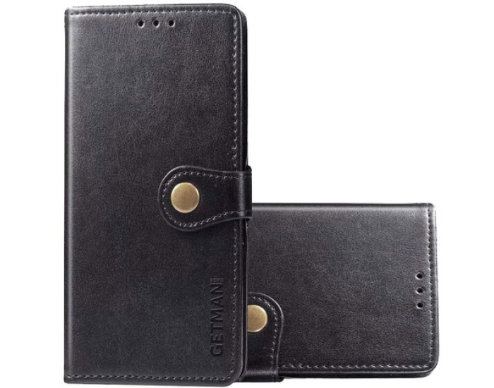 Чохол-книга шкіряний GETMAN Gallant Xiaomi Redmi 13T / 13T Pro чорний