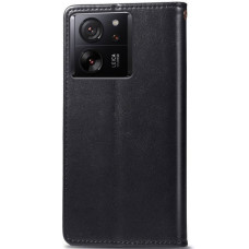 Чохол-книга шкіряний GETMAN Gallant Xiaomi Redmi 13T / 13T Pro чорний